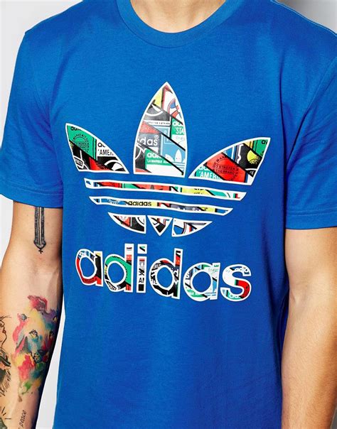 adidas print shirts.